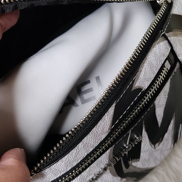 NWT MICHAEL KORS MOTT BRT WHITE MED WAISTPACK BAG - Picture 8 of 9